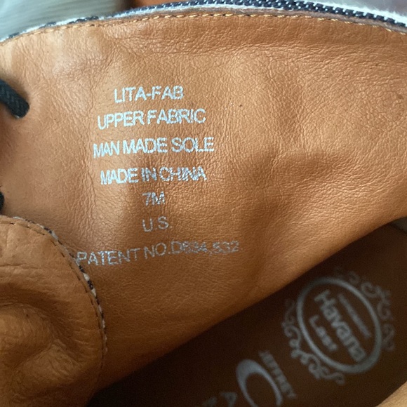 Havana Last Jeffrey Campbell Lita Navy White Striped Platform Heels💙🤍💙 - Picture 11 of 12